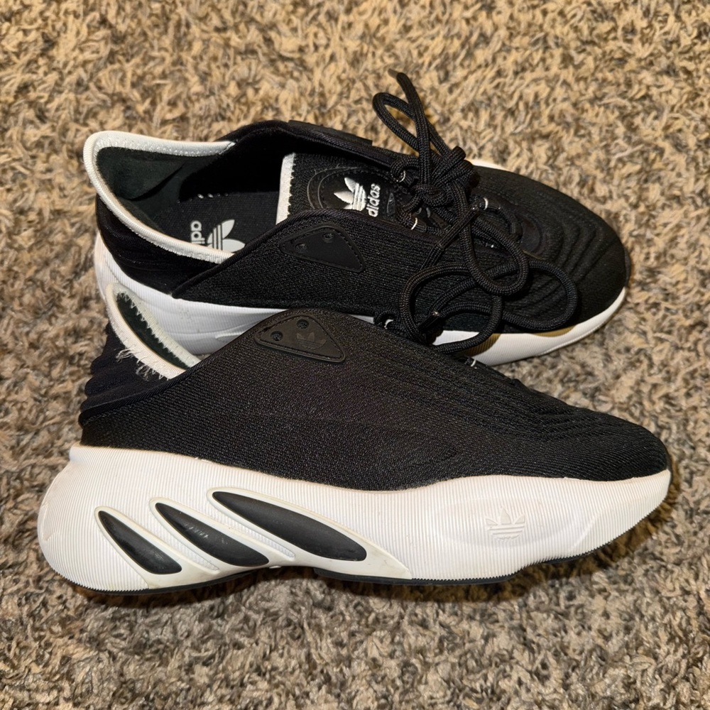 Adidas Black and White Sneakers